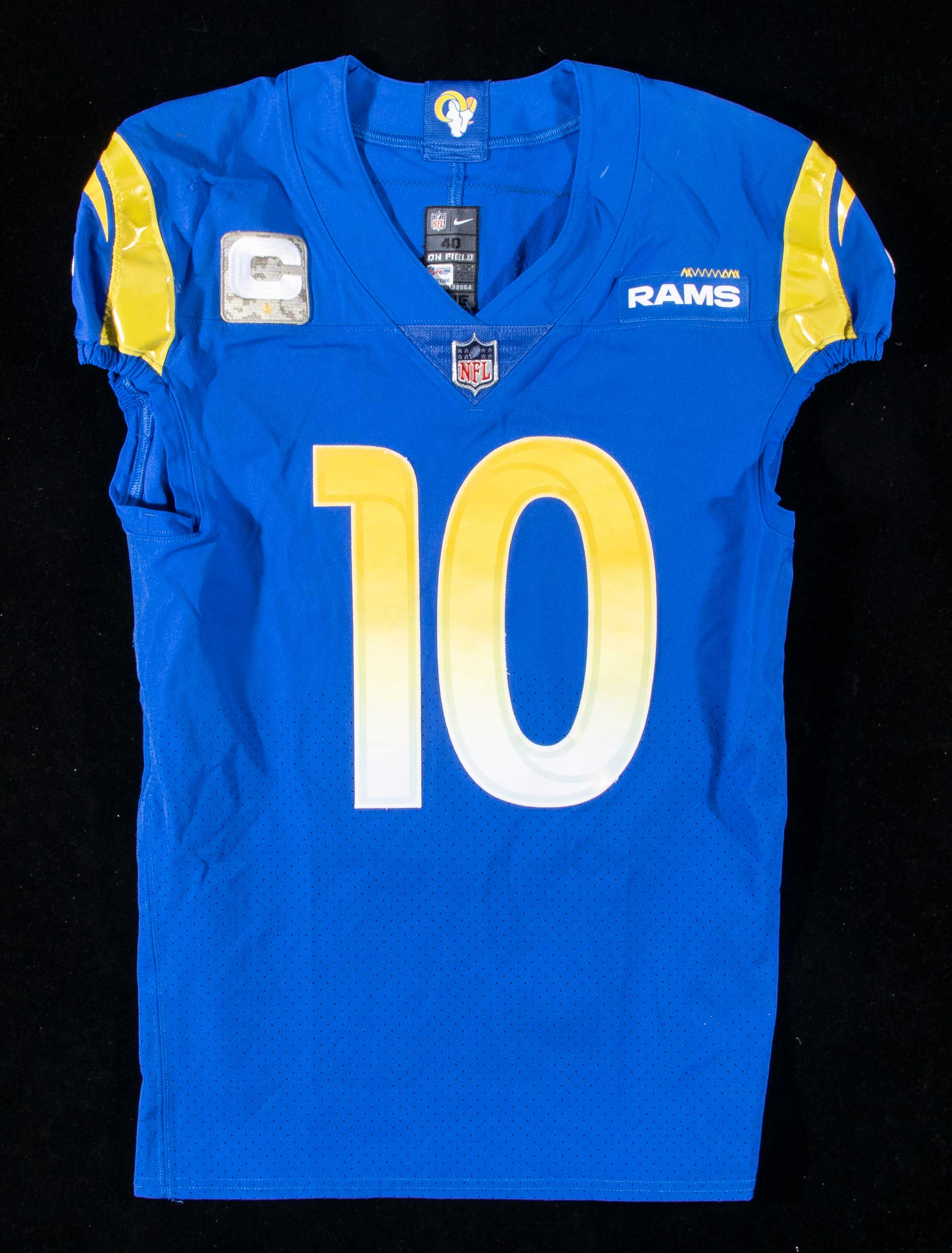 LOS ANGELES RAMS #10 COOPER KUPP NFL BLUE JERSEY