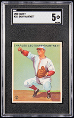 At Auction: 1933 Goudey #222 Charlie Gehringer.