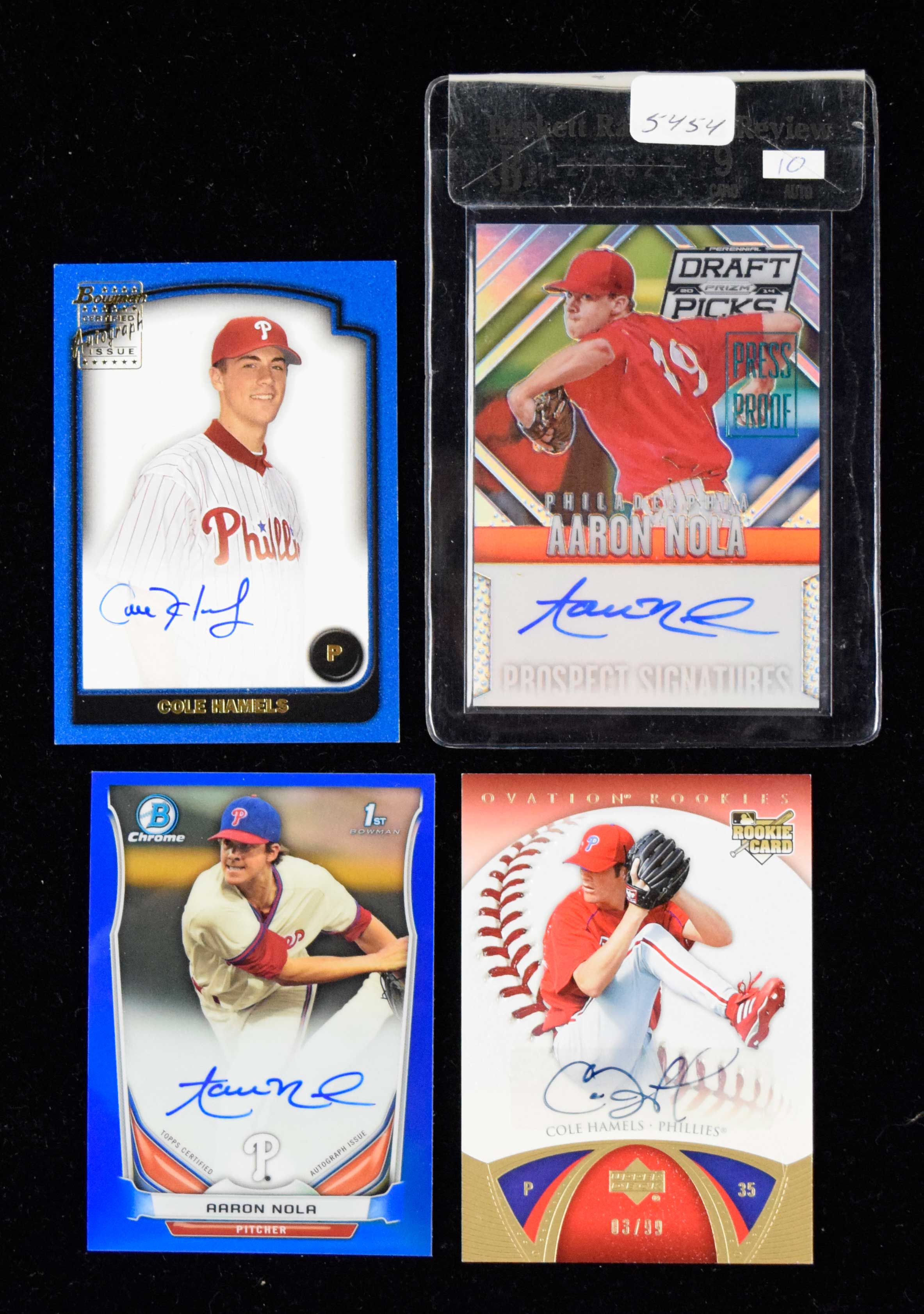 Lot Detail - 2014 Bowman Chrome Prospect Autographs (Gold