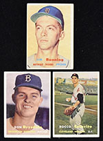 Lot Detail - Lot of (225) Assorted 1966-1969 Topps Baseball Cards w. 1968  Tom Seaver